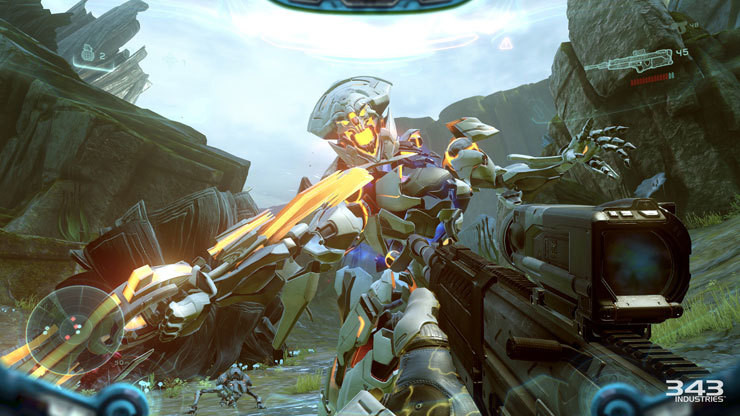 Halo 5: Guardians gameplay